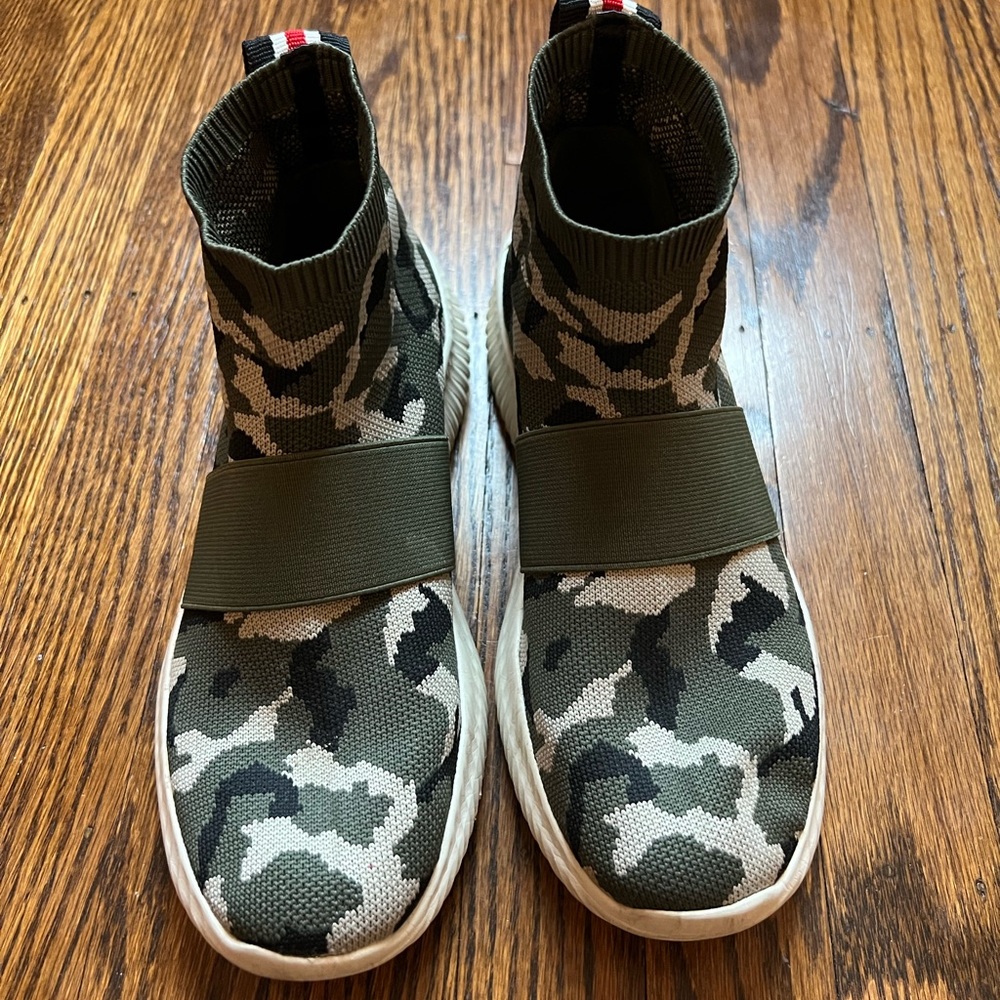 Camo Slip On Sock Sneaker
